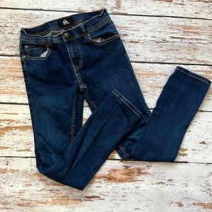 Quiksilver Boys Slim Jeans size 25, Like New!